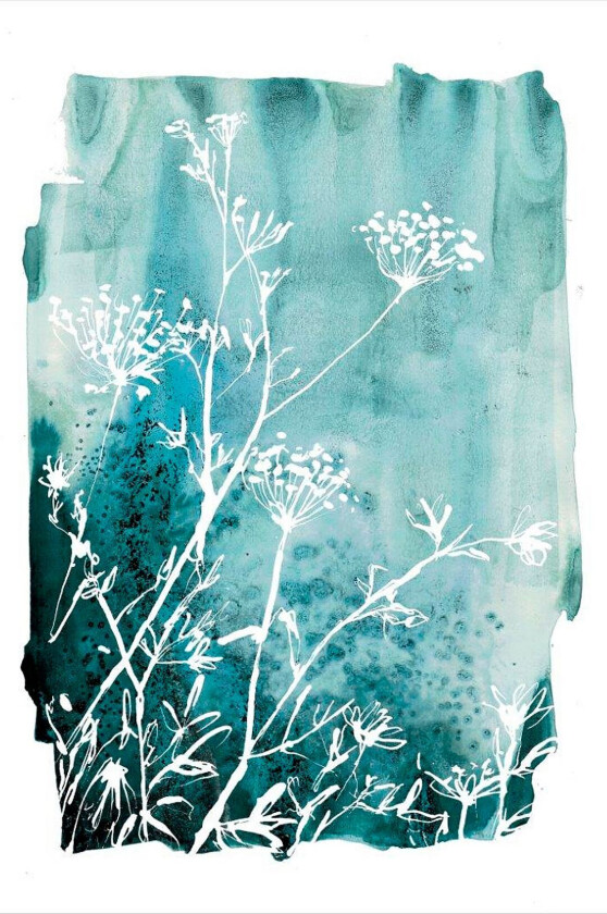 Poster Grass 2, Blå