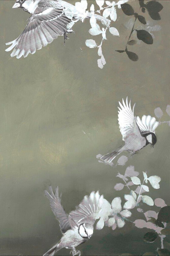 Poster Bird 4, Grønn