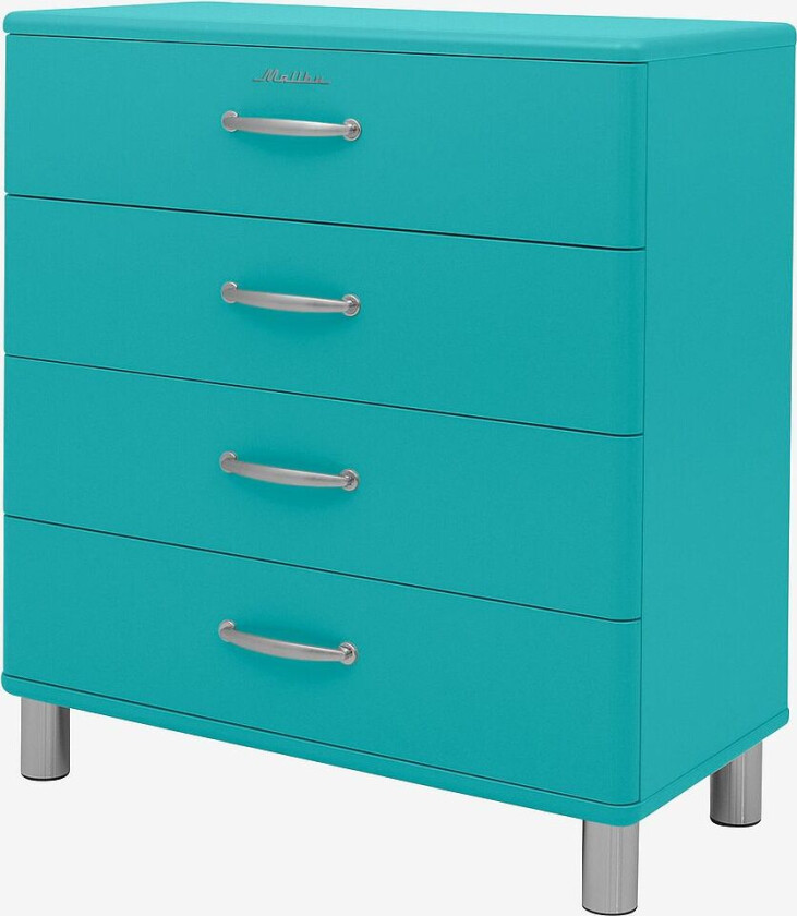Kommode Malibu 4DR, Blå