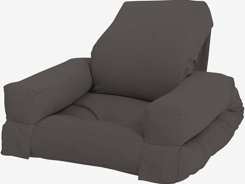 Stol + Seng i ett, Mini Hippo, Grå