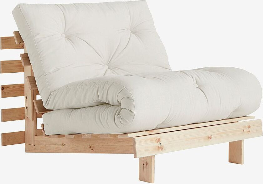 Loungestol Roots 90 Rå Base, Beige