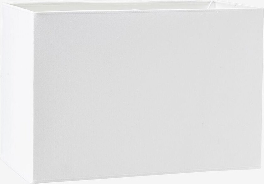 Lampeskjerm Rakel, 19 cm, Hvit