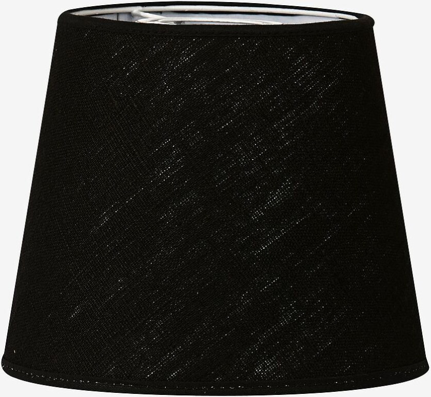 Lampeskjerm Mia Classic Franza 24 cm, Svart