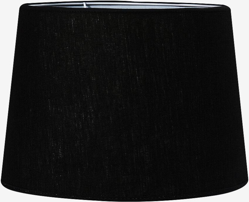 Lampeskjerm Sofia Classic Franza 25 cm, Svart