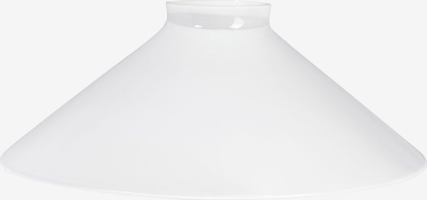 Lampeskjerm August 25 cm, Hvit