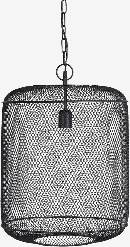 Taklampe Grid 40 cm, Svart