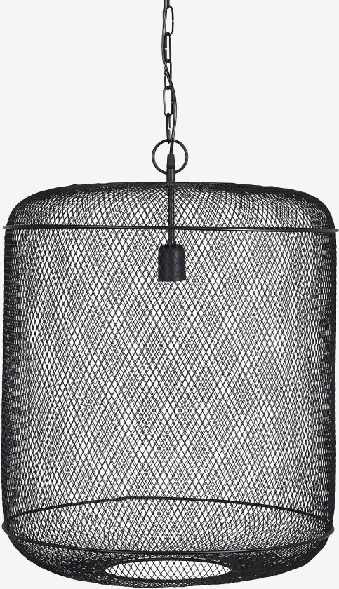 Taklampe Grid 52 cm, Svart