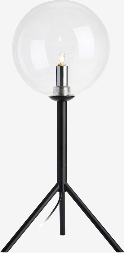 Bordlampe ANDREW, Svart