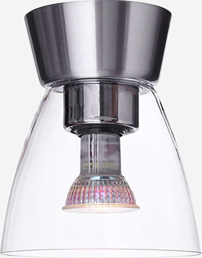 Plafond Bizzo, diameter 16,5, Krom