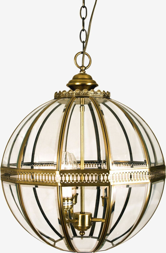 Taklampe Tsar, Messing