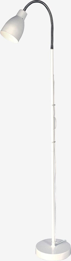 Gulvlampe Sarek, Hvit