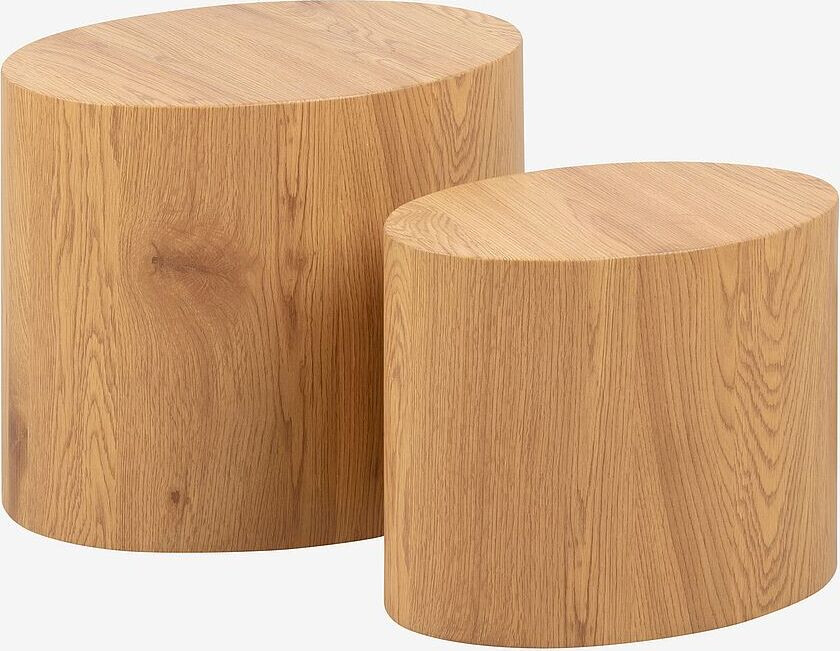 Sidebord Molly, sett med 2, Natur