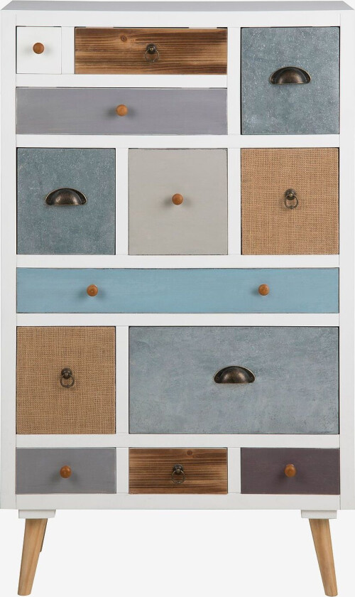 Kommode L, Flerfarget