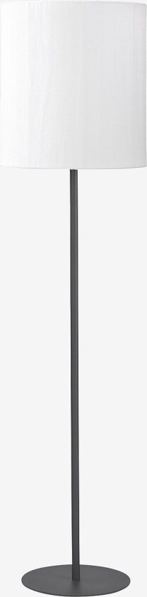 Gulvlampe AGNAR Outdoor, i lin, Hvit