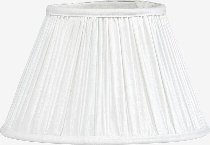 Lampeskjerm Stella, 35 cm, Hvit