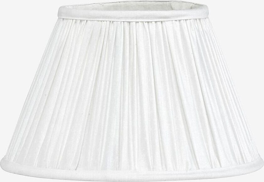 Lampeskjerm Stella, 30 cm, Hvit