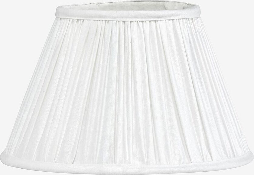 Lampeskjerm Stella, 25 cm, Hvit
