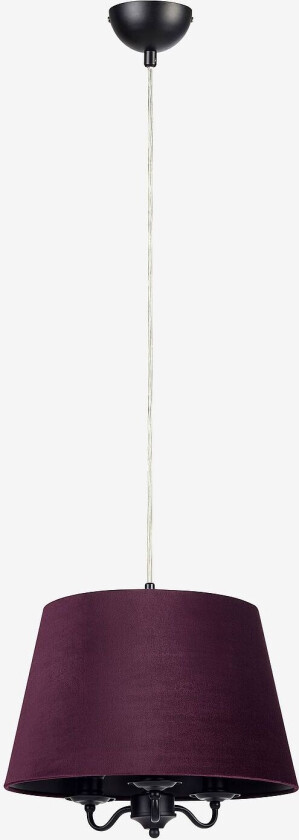 Taklampe Jamie, Svart