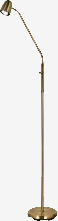 Gulvlampe Sandnes, Messing