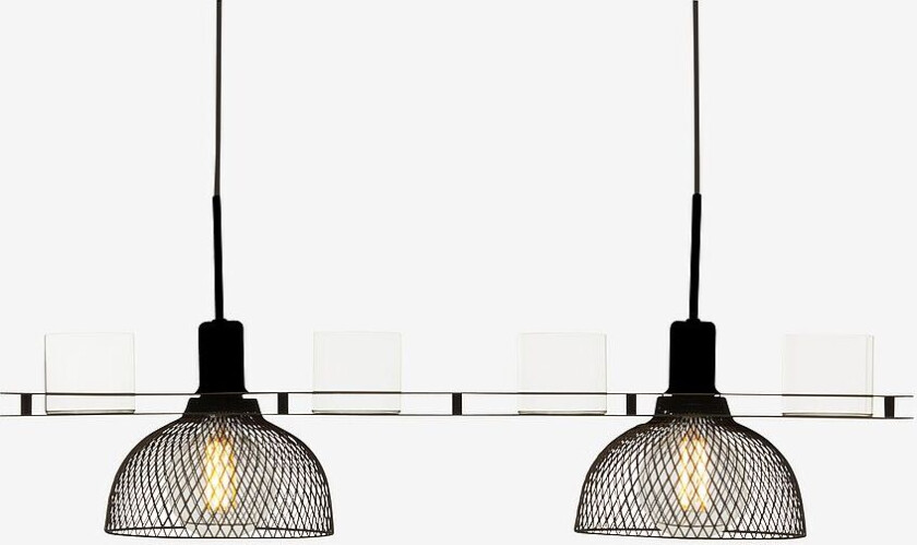 Taklampe Timjan, Svart