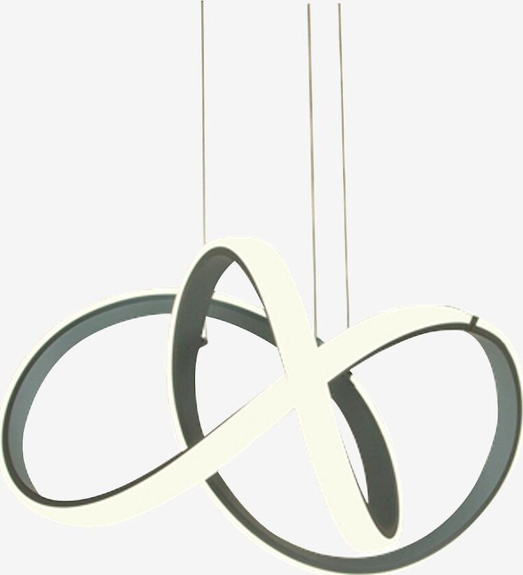KRUMELUR Taklampe, Sølv