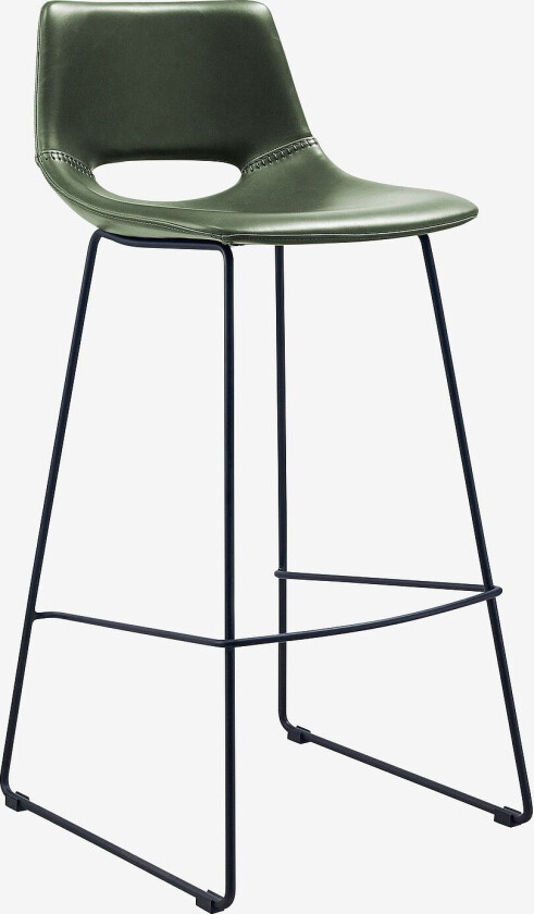Barstol Ziggy 2-pk, 75 cm, Grønn
