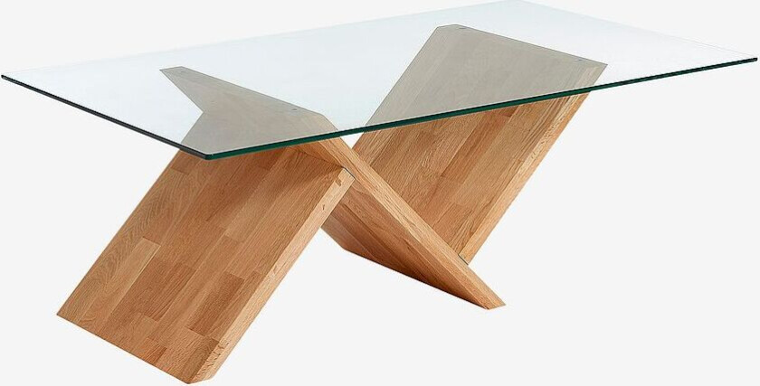 WALEA eik/transparent glass, Transparent