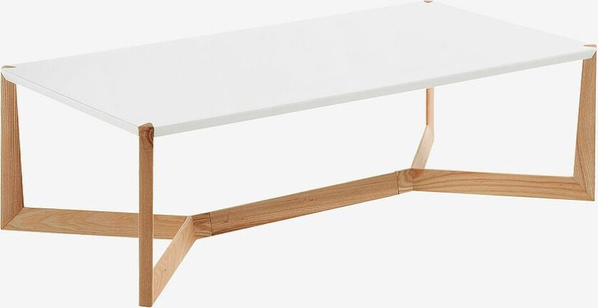 DUPLEX sofabord, Hvit