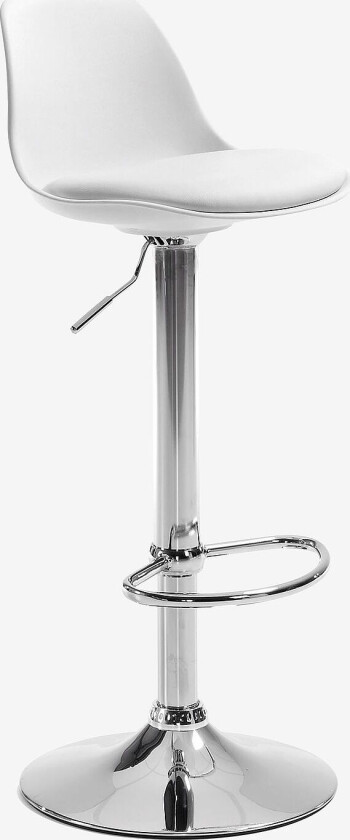 ORLANDO-T barstol, 2-pk, Hvit