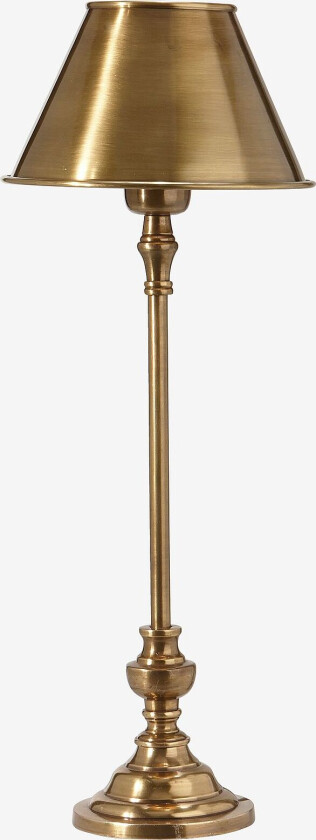 Bordlampe Andrea, Messing