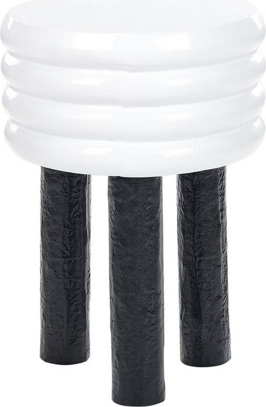 Fredrickson Sidebord 33 cm - Hvit/Svart