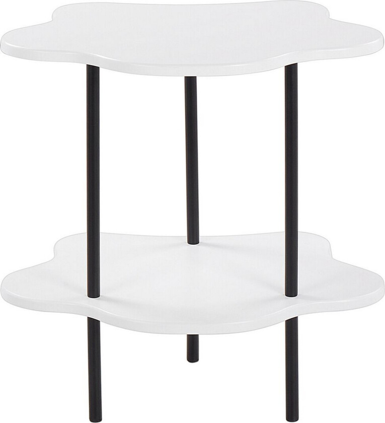 Yokley Sidebord 48 cm - Hvit/Svart