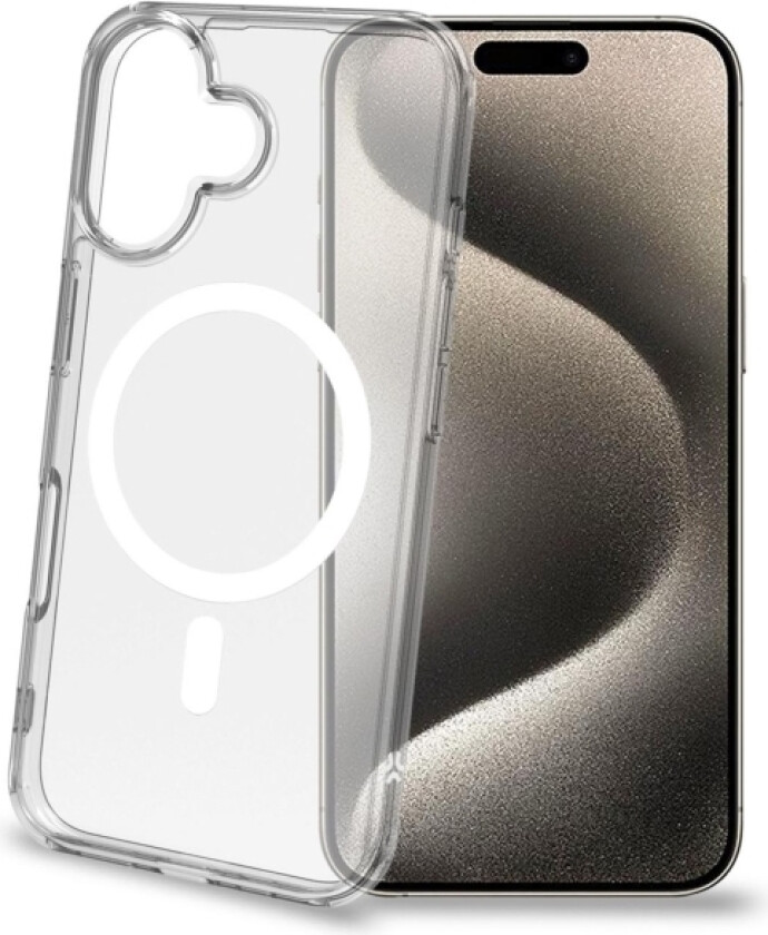 Gelskinmag Tpu Cover Magsafe-Kompatibelt Iphone 16 Transparent