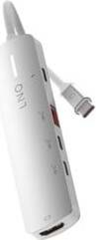 5in1 PRO 140W USB-C Multiport Hub | Space Grey-White