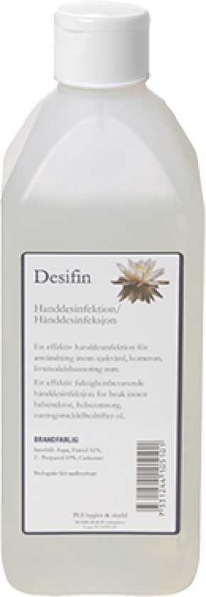 Hånddesinfeksjon Pls Alkohol 70 % 600 Ml