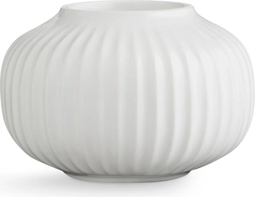 Hammershøi telysholder medium hvit