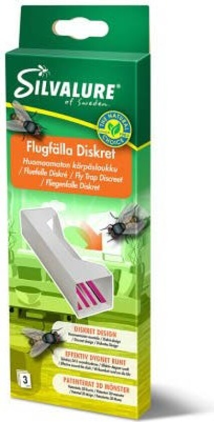 Fluefelle Diskret 3 Stk/pk