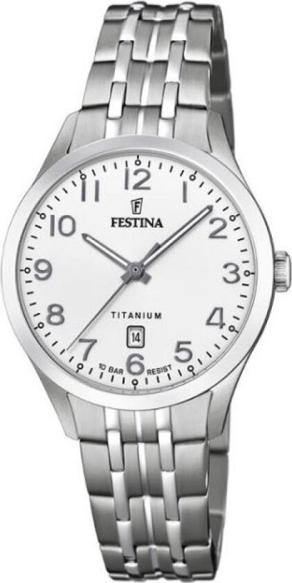 Titanium Lady F20468/1 - Kvarts - Sølv Titanium - Dameklokker - Titanium - Mineral