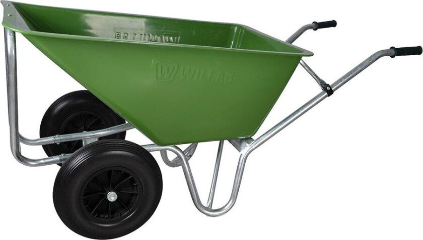 Trillebår Willab 160 Liter Grønn