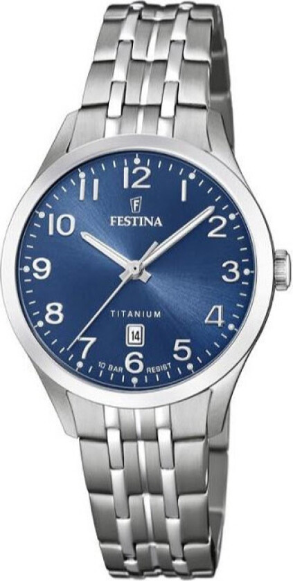 Titanium Lady F20468/2 - Kvarts - Sølv Titanium - Dameklokker - Titanium - Mineral