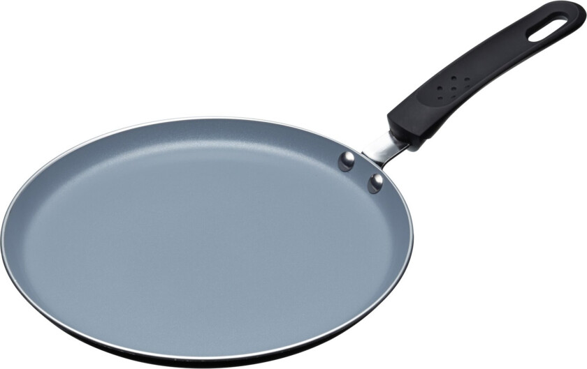 Pannekakepanne 24 cm, svart