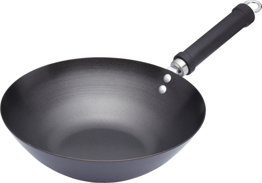Wokpanne 26,5 cm, svart