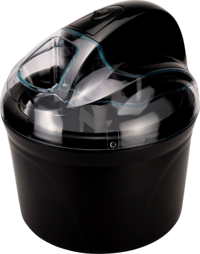 Iskremmaskin 1,5 liter svart