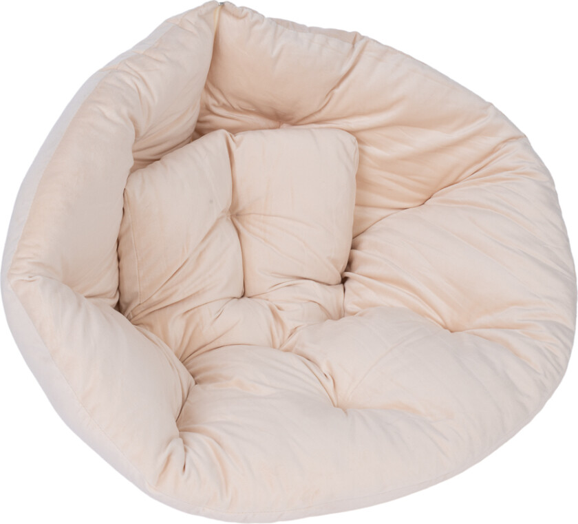Minimalistisk koselig seng Charleston - Størrelse L: L 160/95 x B 78/70 x H 10/57 cm