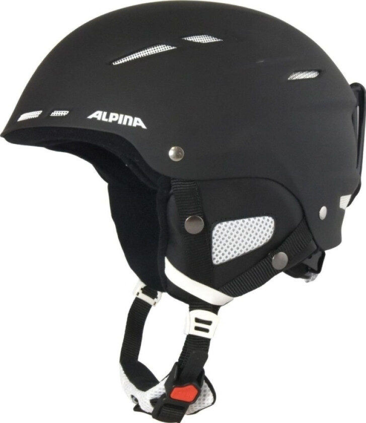Vinterhjelm Alpina Biom (Sort Mat) 54-58