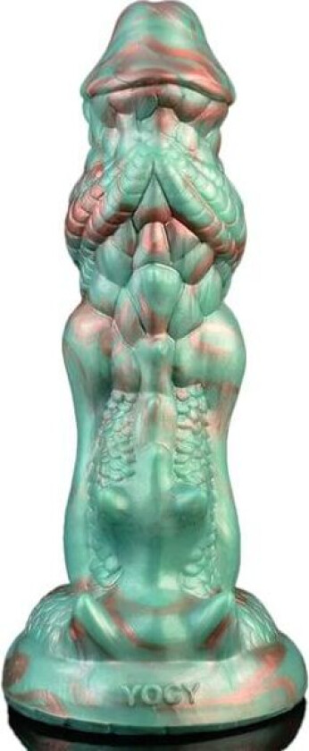 Cerberus Climax Dildo Green 20,4 cm Dragon dildo