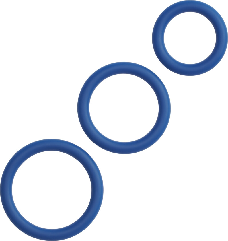 Business Blue Penisringsett 3 stk