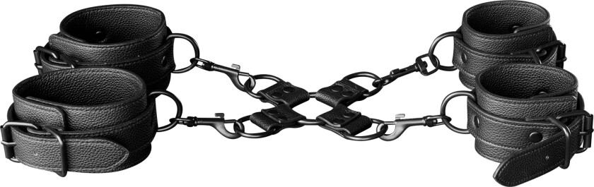 Imitert Skinn Hogtie med Mansjetter