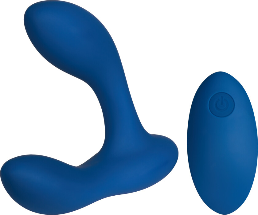 Comfort Business Blue Prostatavibrator med Fjernkontroll