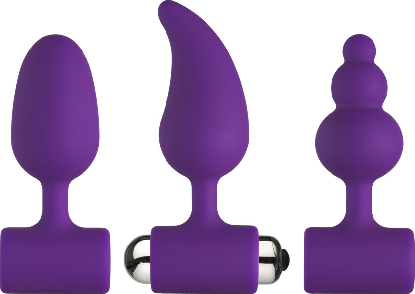 Teaser Vibrerende Analplugg-sett